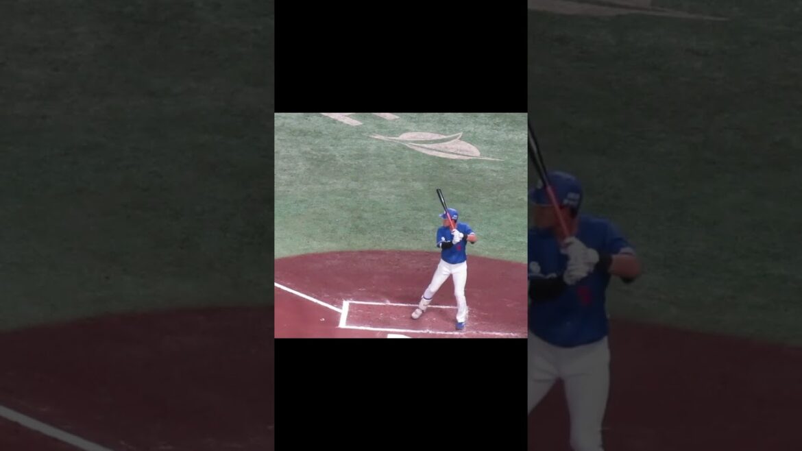 【ドラゴンズ】上林誠知の打撃フォーム2024年4月25日 読売ジャイアンツ 対 中日ドラゴンズ