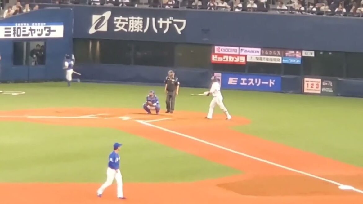 20240306　廣岡大志 偶数打席の登場曲【｢栄光の男｣／サザンオールスターズ】　8回ｳﾗ第2打席　ｵﾘｯｸｽ･ﾊﾞﾌｧﾛｰｽﾞ@京ｾﾗﾄﾞｰﾑ大阪･ﾚﾌﾄ外野下段 ｵｰﾌﾟﾝ戦