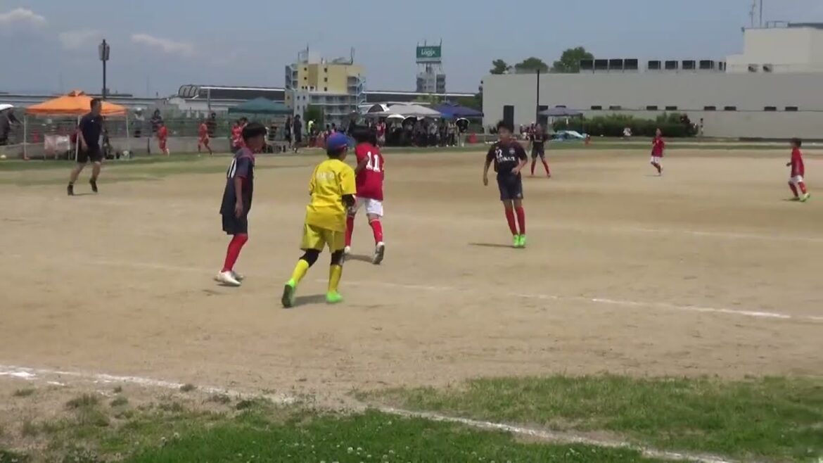 【フルマッチ】2023.5.21 コンパニェロミニカップ U10 Aチーム2試合目 vs 浦風A（後半）0-2 右BR 3→途中交代
