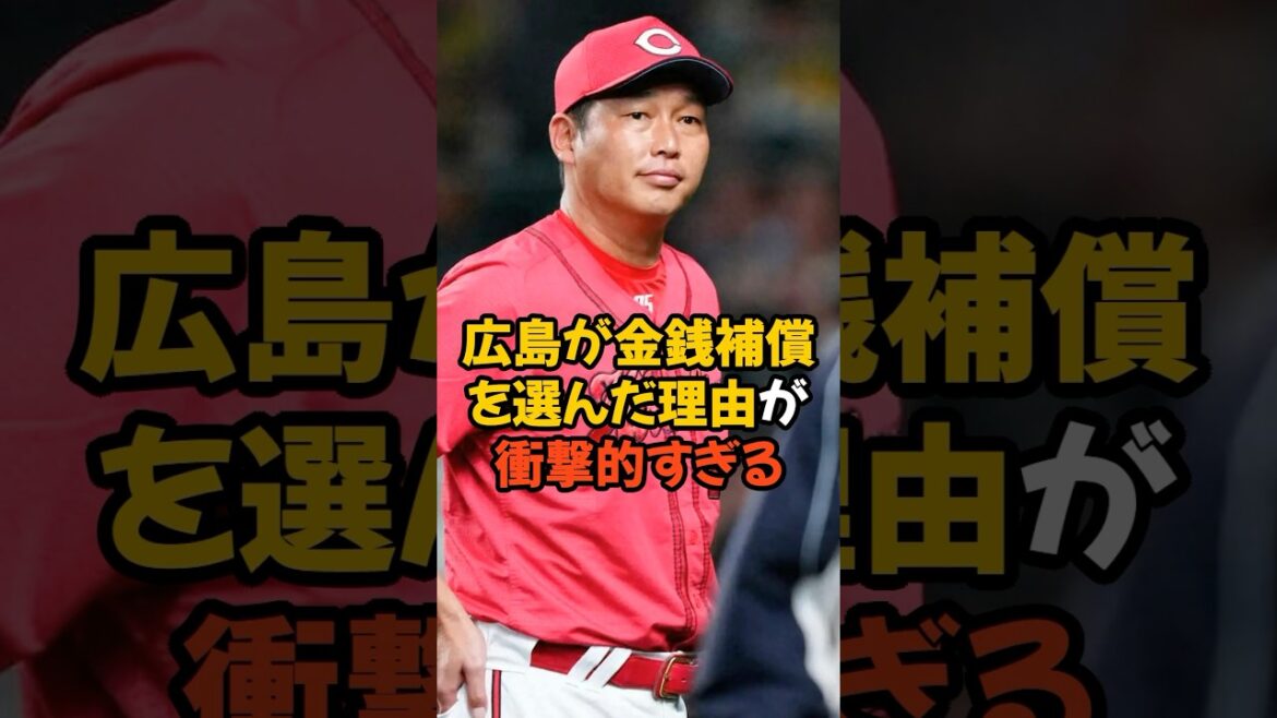 広島が人的補償ではなく金銭補償を選んだ理由が衝撃的すぎる... #プロ野球