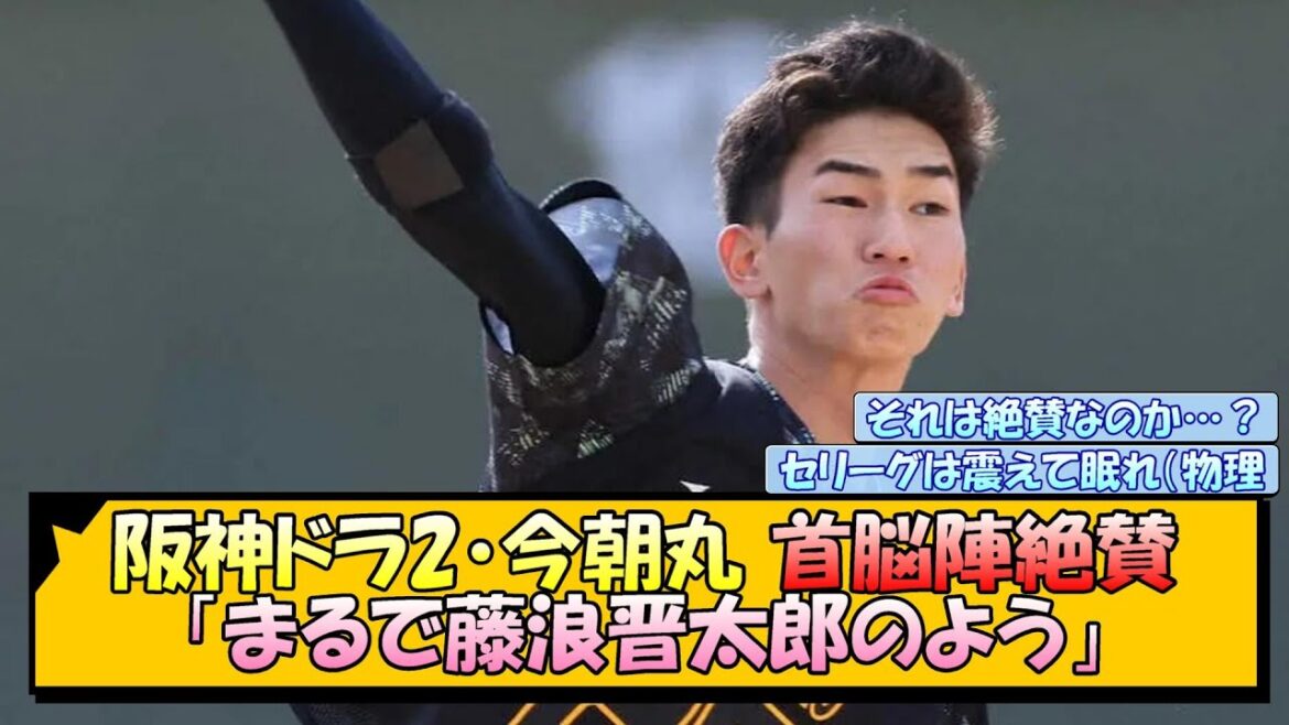 阪神ドラ2・今朝丸 首脳陣絶賛「まるで藤浪晋太郎のよう」【なんJ/2ch/5ch/ネット 反応 まとめ/阪神タイガース/藤川球児】