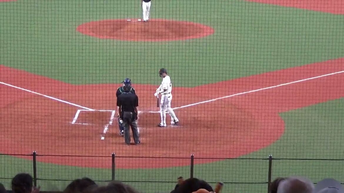 2024年9月3日　巨人対ヤクルト　6/16　3回裏　巨人の攻撃　浅野翔吾がプロ初盗塁決めるもそのチャンスを活かせず無得点に終わる