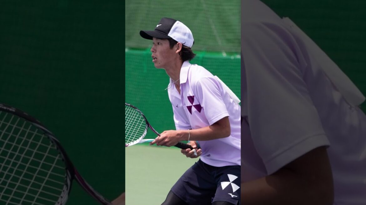 【ソフトテニス】1分でわかる上岡俊介プロの経歴 #ソフトテニス #shorts