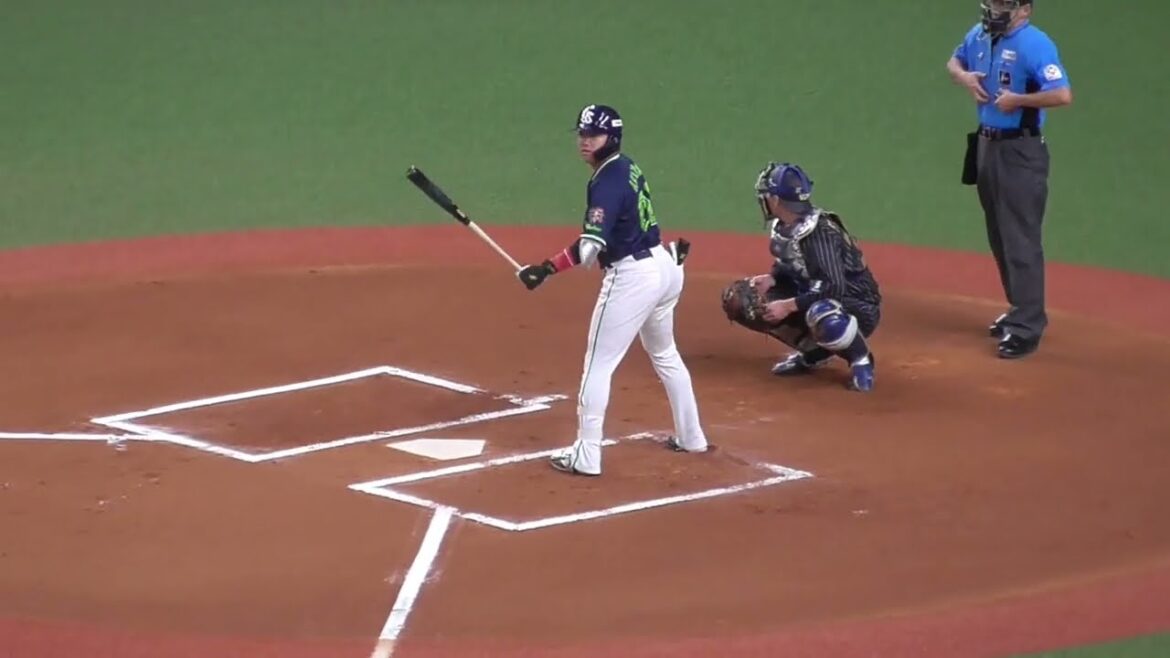 古田島 成龍 vs 赤羽 由紘　ピッチャー返しセンター前ヒット、満塁　#オリックスバファローズ #東京ヤクルトスワローズ