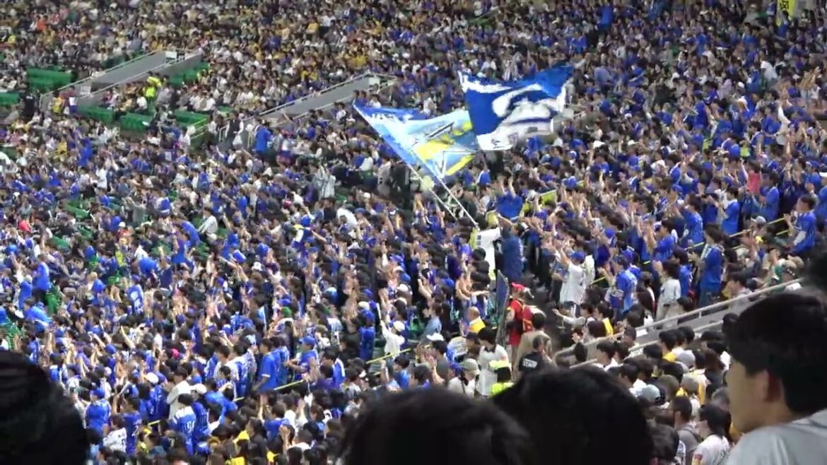 初回からイケイケの横浜ベイスターズファン