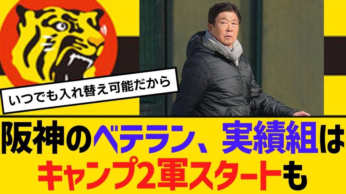 阪神のベテラン、実績組はキャンプ2軍スタートも　平田2軍監督「いろんな立場の選手がいる」　【ネットの反応】【反応集】