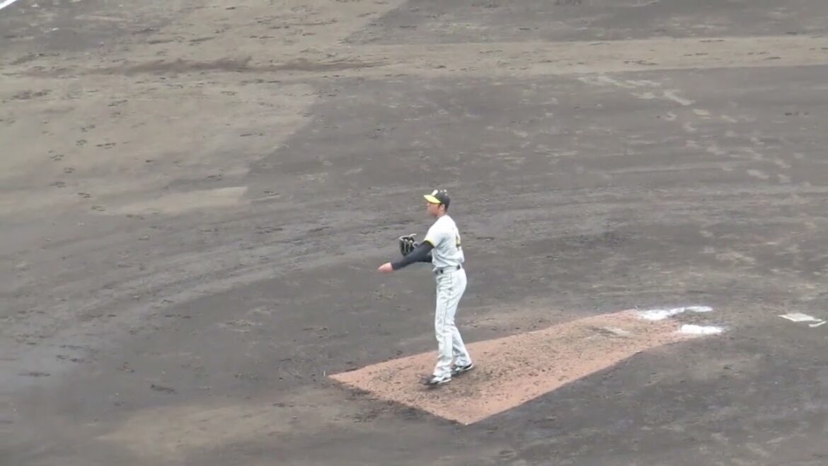 左右反転 加治屋蓮が左投手だったら（巨人阪神オープン戦2024年2月23日）