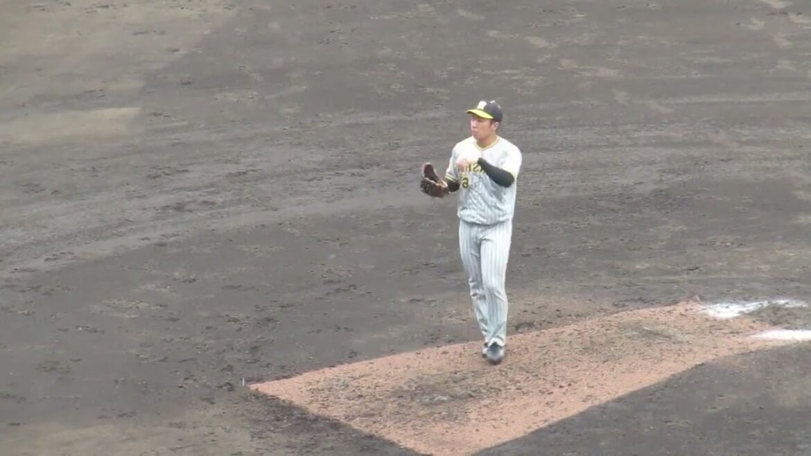 左右反転 石井大智が左投手だったら（巨人阪神オープン戦2024年2月23日）