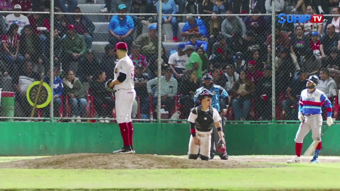 Tabaqueros de Santiago vs Cachorros de Acaponeta - PLAY OFFS Tercer Juego - LINABE