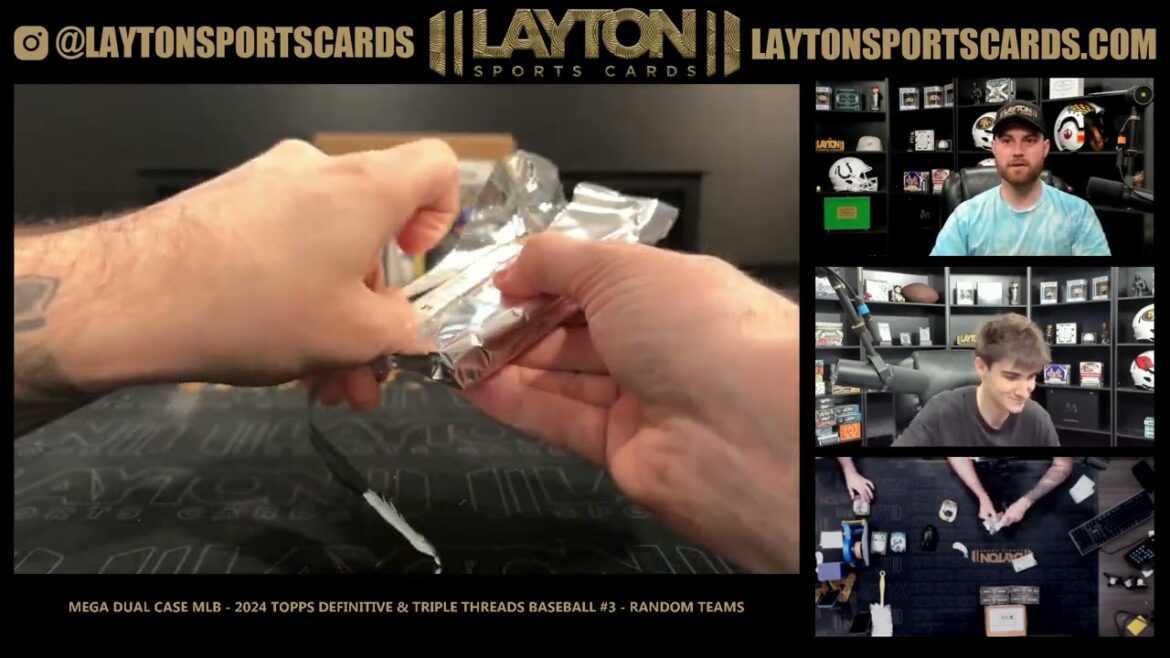 Mega Dual Case MLB – 2024 Topps Definitive & Triple Threads Baseball #3 Mega Dual Case MLB - 2024 Topps Definitive & Triple Threads Baseball #3