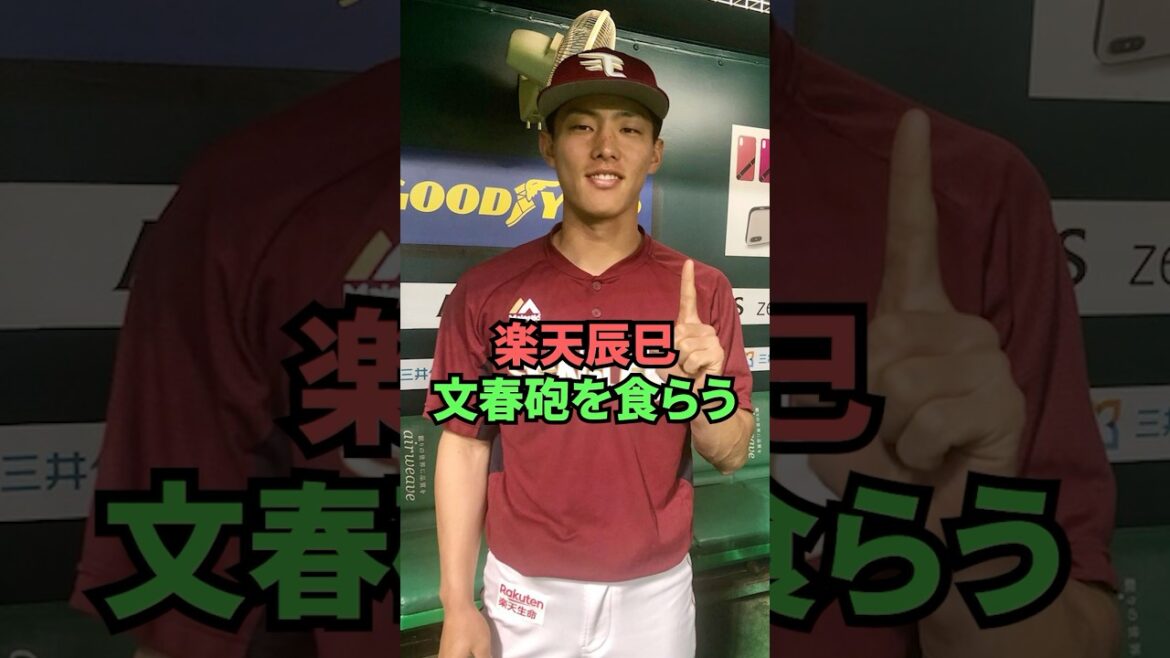 楽天辰巳文春砲を食らう