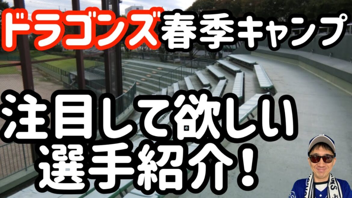 【中日ドラゴンズ】春季キャンプで注目して欲しい選手紹介します! 【中日ドラゴンズ】春季キャンプで注目して欲しい選手紹介します!