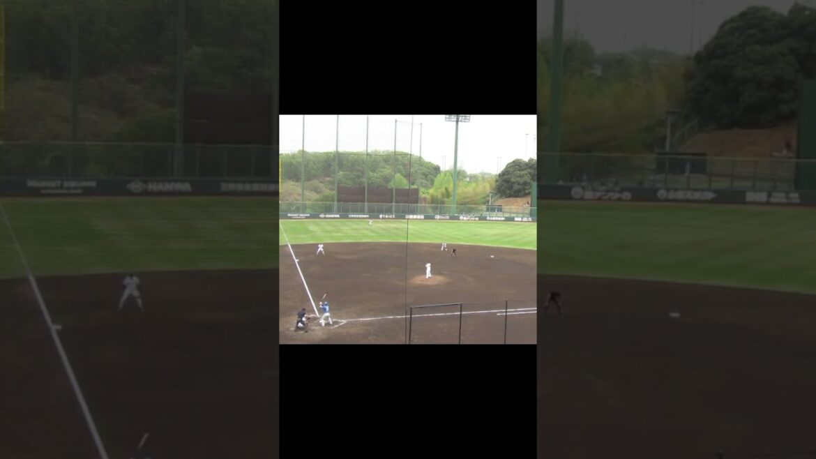 福田光輝を三振にとる直江大輔＜読売ジャイアンツ 対 日本ハムファイターズ 2024年4月18日＞