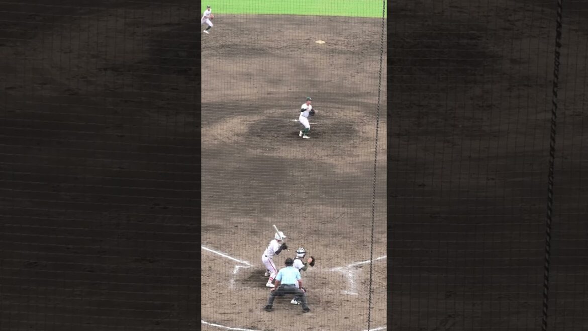 専大松戸　森岡大和(松戸中央ボーイズ)　盗塁阻止　2024.9.29