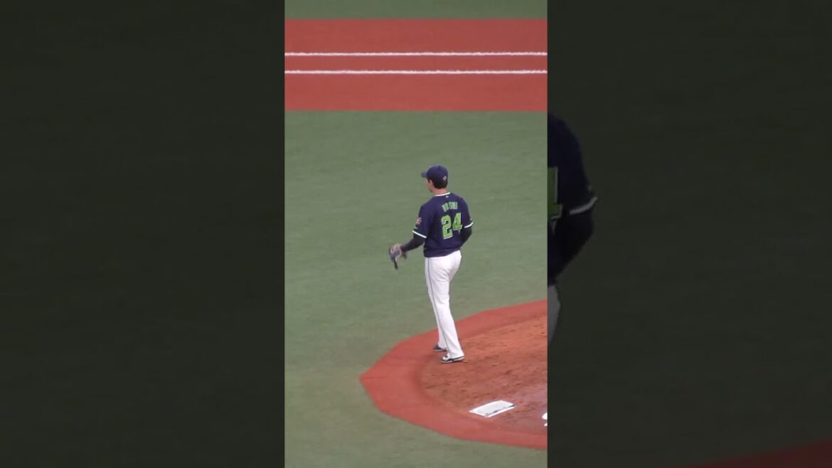 星 知弥　150ｷﾛ台中後半の速球が武器　#東京ヤクルトスワローズ #shorts