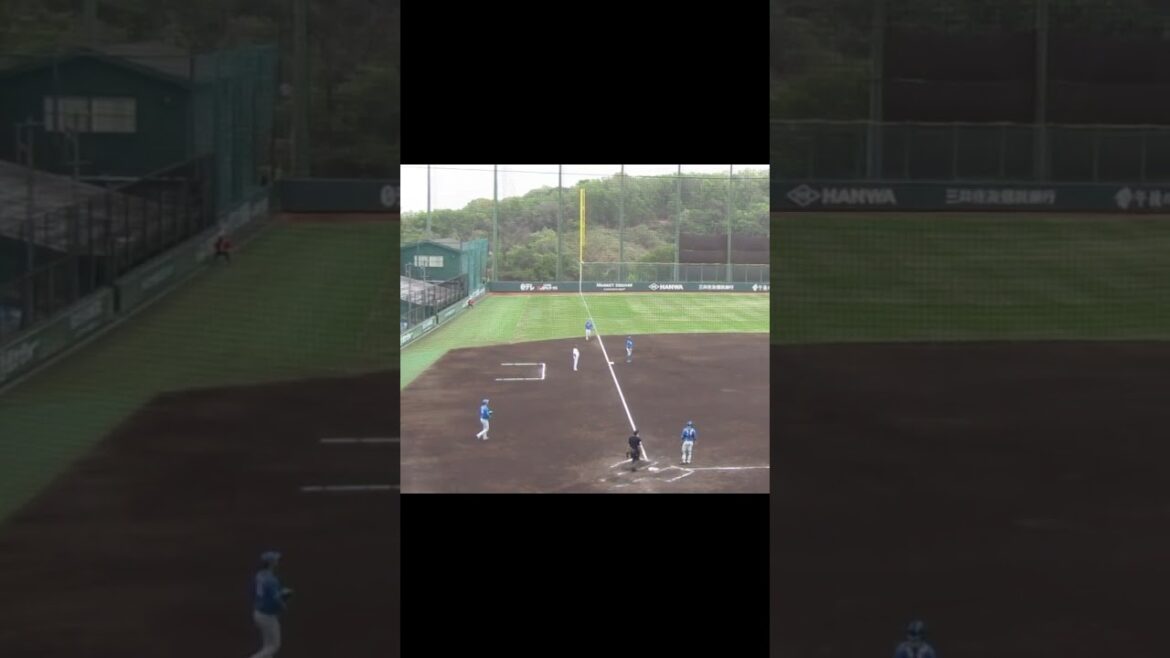 ウレーニャ右中間へタイムリー二塁打＜読売ジャイアンツ 対 日本ハムファイターズ 2024年4月18日＞