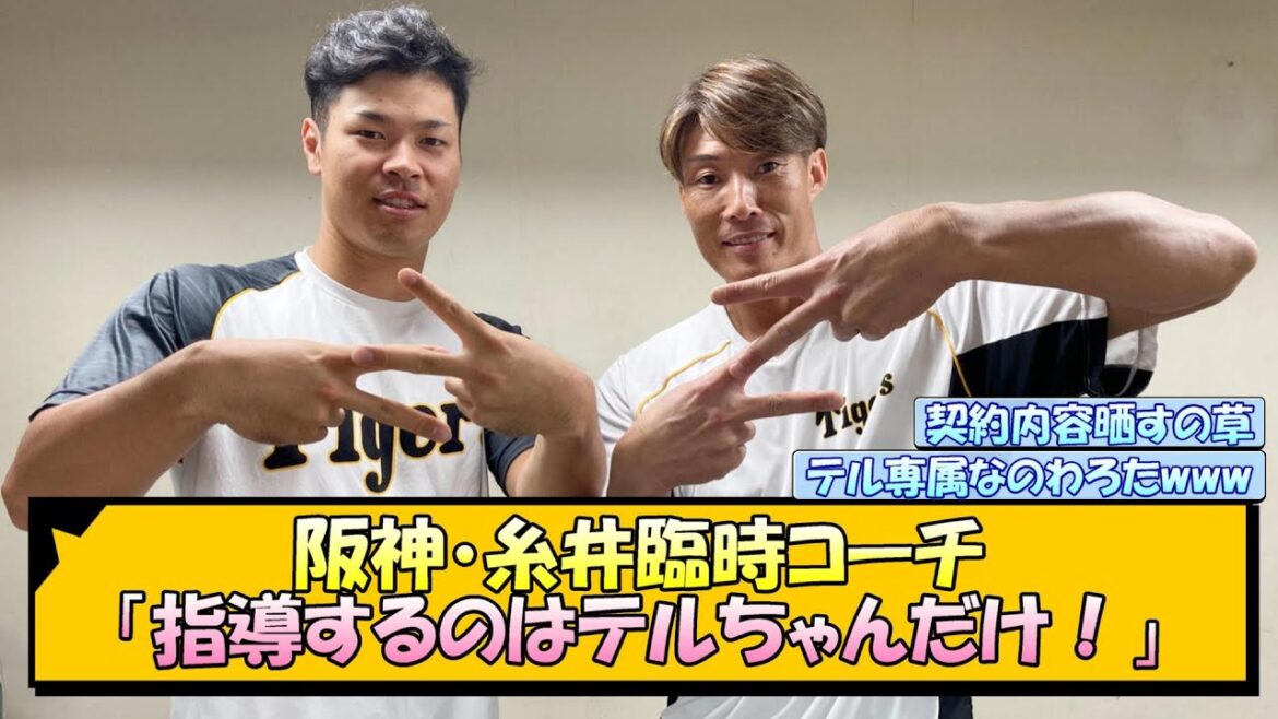 阪神・糸井臨時コーチ「指導するのはテルちゃんだけ！」【なんJ/2ch/5ch/ネット 反応 まとめ/阪神タイガース/藤川球児/佐藤輝明】