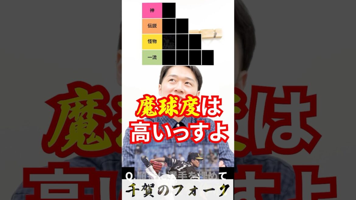 プロ野球tierを作ろう #tierlist #プロ野球 #大谷翔平 #ダルビッシュ有 #千賀滉大