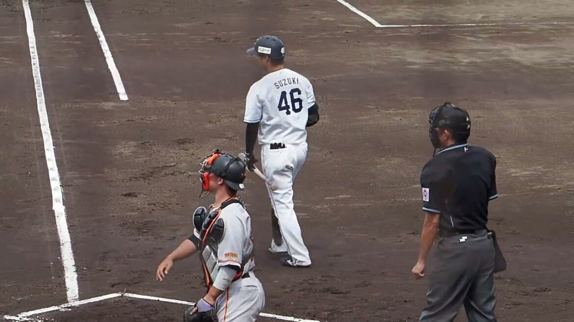 2023.09.02 埼玉西武-読売(ベーマガSTADIUM) 鈴木将平 打席シーン