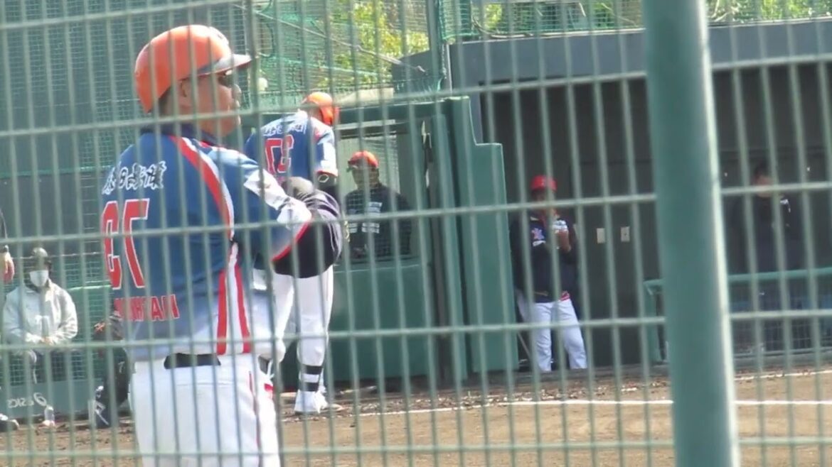 左右反転 中山翔太が左打者だったら2024年3月5日 春季教育リーグロッテ浦和球場 千葉ロッテ対 楽天イーグルス