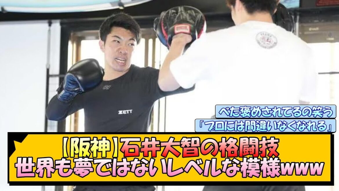 【阪神】石井大智の格闘技 世界も夢ではないレベルな模様www【なんJ/2ch/5ch/ネット 反応 まとめ/阪神タイガース/藤川球児】