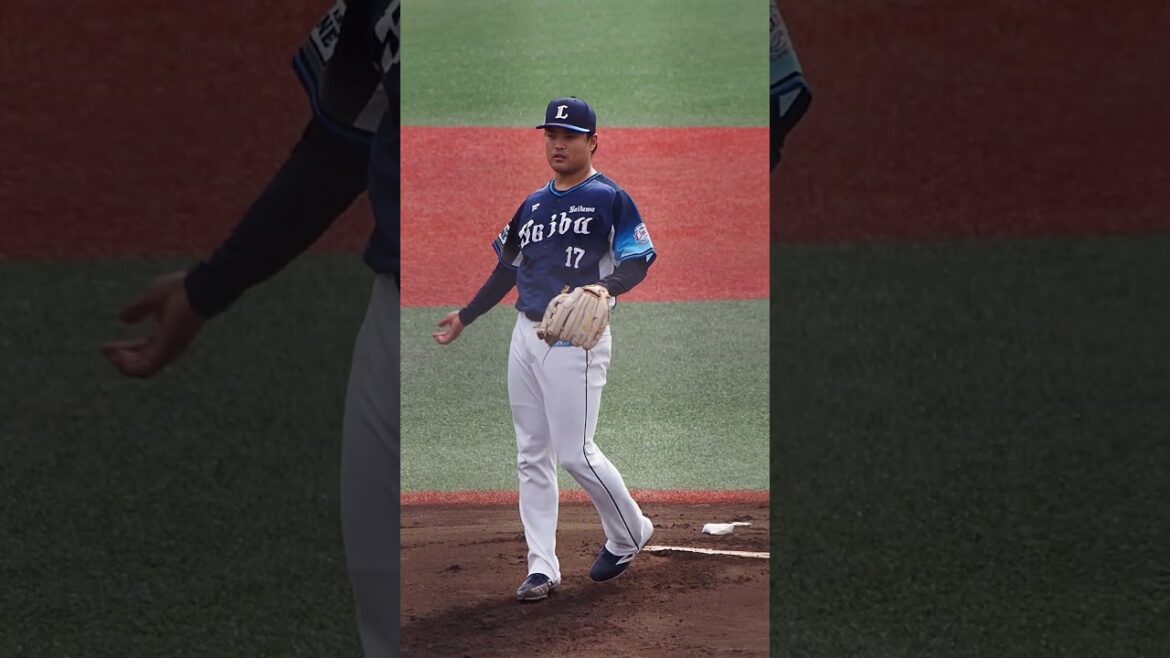 2024.09.28 東北楽天-埼玉西武 #松本航 投球シーン (利府) #seibulions #プロ野球