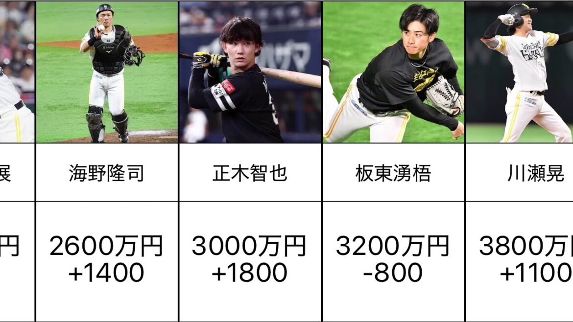 【圧巻の強さ】福岡ソフトバンクホークス 2024主力選手の契約更改まとめ