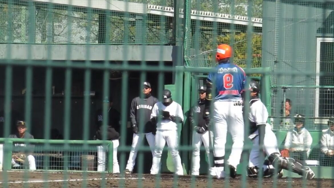 左右反転 髙山俊が右打者だったら2024年3月5日 春季教育リーグロッテ浦和球場 千葉ロッテ対 楽天イーグルス