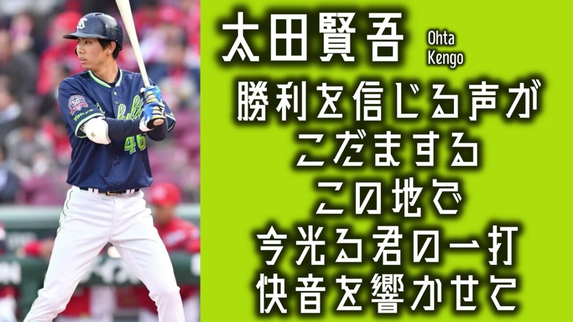 【作業用】太田賢吾応援歌30分耐久【睡眠用】