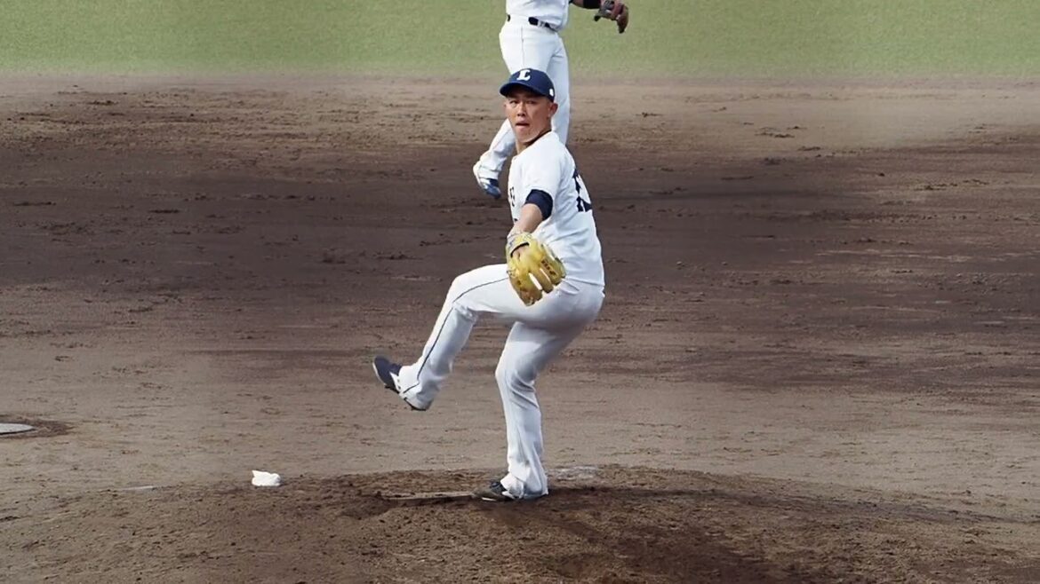 2023.09.02 埼玉西武-読売(ベーマガSTADIUM) 伊藤翔 投球シーン