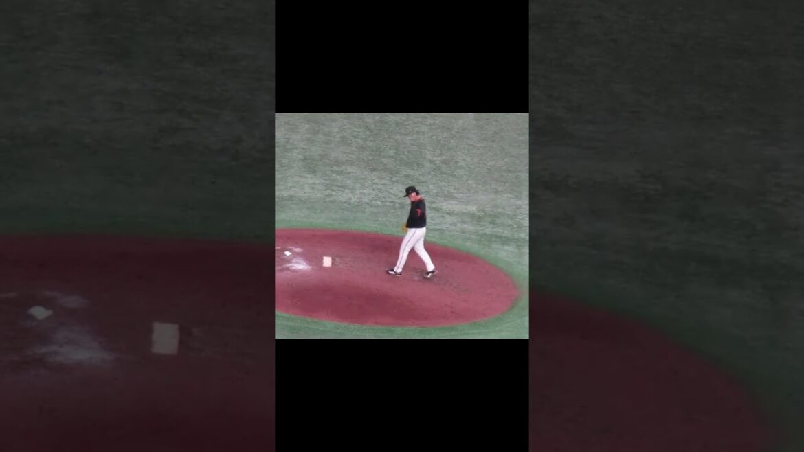 ジャイアンツ高梨雄平ピッチングフォーム＜読売ジャイアンツ 対 広島カープ 2024年4月13日＞