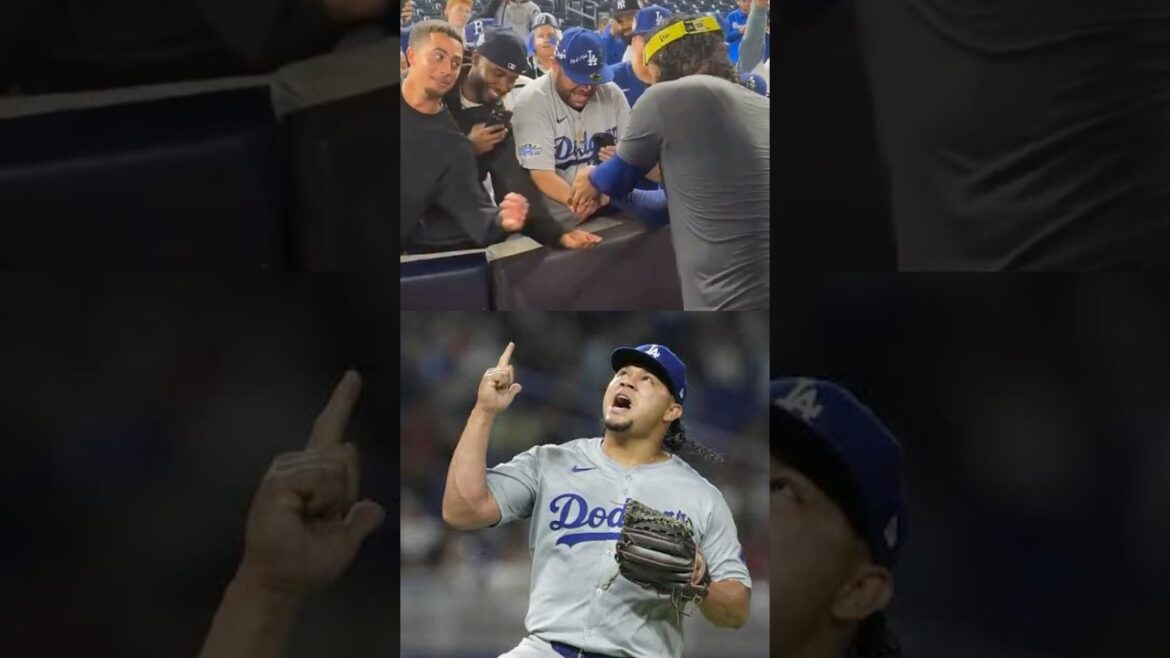 ワールドシリーズ制覇の裏の出来事！ファンに土を配るがおかしなファンがいる事に気付くグラテロル