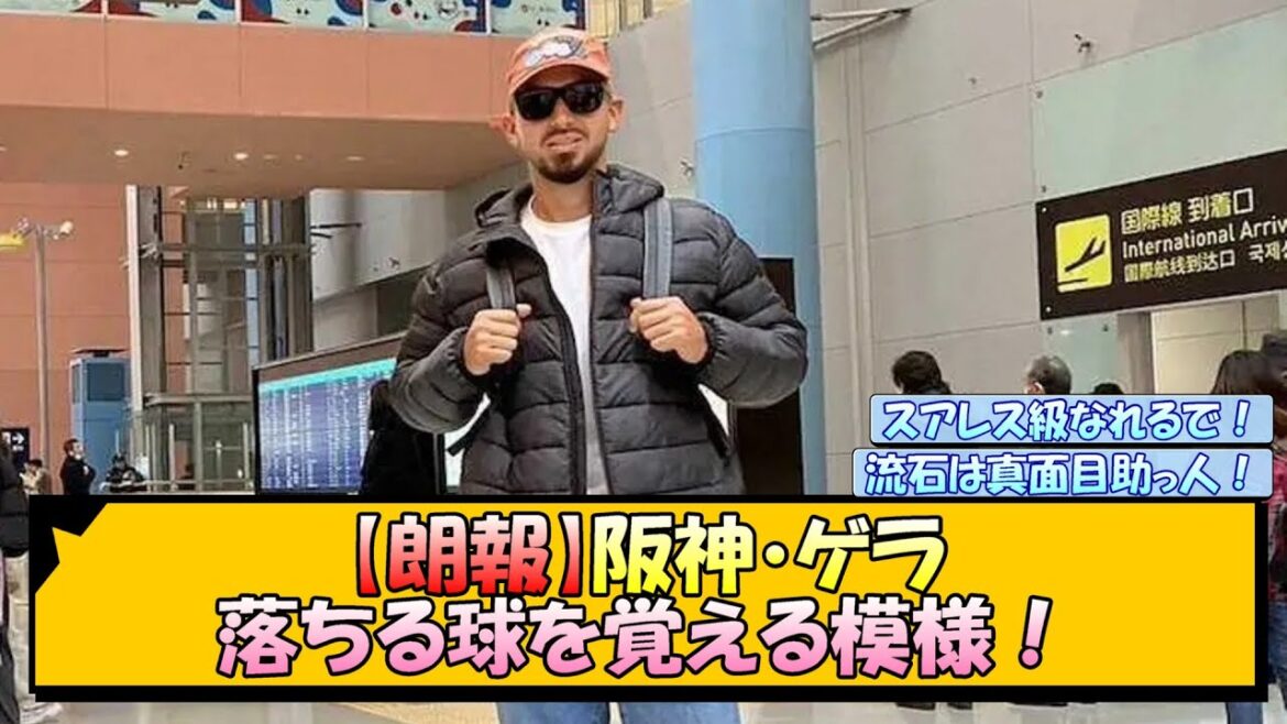 【朗報】阪神・ゲラ 落ちる球を覚える模様！【なんJ/2ch/5ch/ネット 反応 まとめ/阪神タイガース/藤川球児】