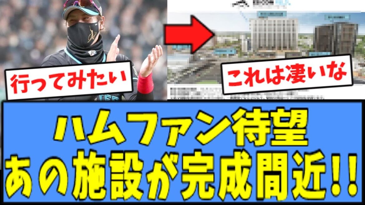 【凄い】ハムファン待望、"あの施設"が完成間近になるwww