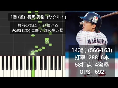 【プロ野球応援歌1-9】 東京ヤクルトスワローズ1-9 2024年 【プロ野球応援歌1-9】 東京ヤクルトスワローズ1-9 2024年