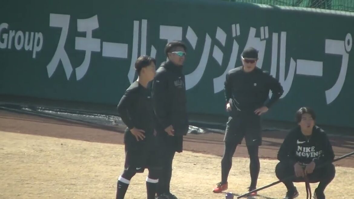 巨人自主トレ 戸田懐生や山田龍聖など（読売ジャイアンツ ジャイアンツ球場2025年1月28日）
