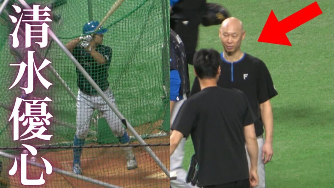 清水優心(九国)打撃練習!新庄監督まだ怒ってる?森本稀哲コーチの無言の睨みW北海道日本ハムファイターズ試合前練習!2025優勝争いなるか? 清水優心(九国)打撃練習!新庄監督まだ怒ってる?森本稀哲コーチの無言の睨みW北海道日本ハムファイターズ試合前練習!2025優勝争いなるか?