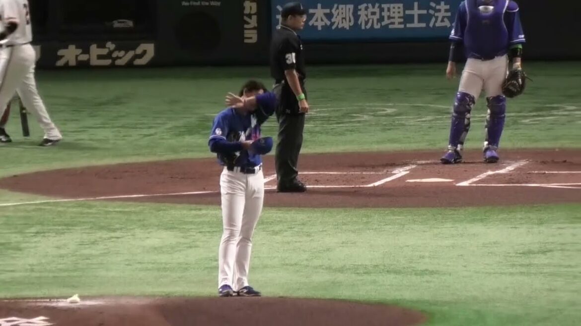 -2024.09.16-【NPB】１回表 松木平優太 先制ツーランを岡本和真に浴びる チーム6戦連続初回失点 中日ドラゴンズ（vs読売ジャイアンツ）