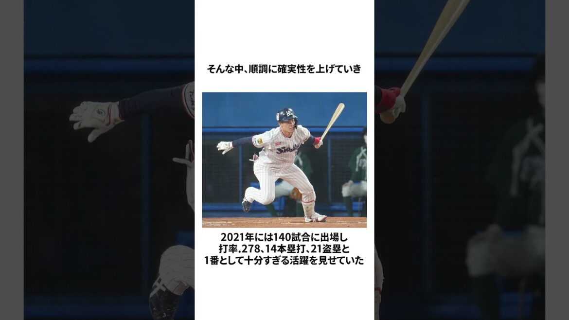 【怪我さえなければ】塩見泰隆選手に関する雑学#shorts#プロ野球#雑学 【怪我さえなければ】塩見泰隆選手に関する雑学#shorts#プロ野球#雑学