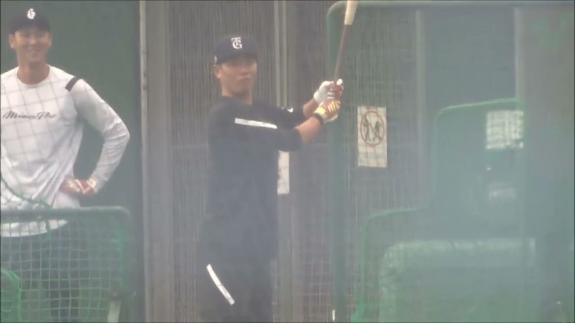 読売ジャイアンツ・宮崎合同自主トレ2日目、バッティング練習