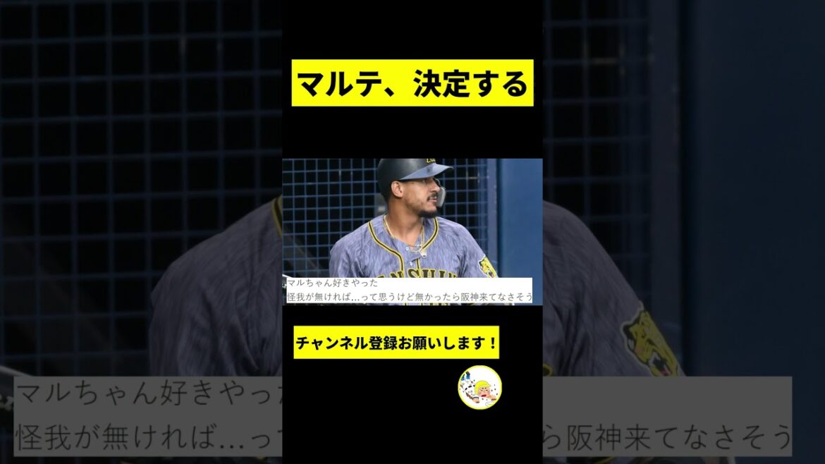 【阪神】マルテの去就、決定する【2chスレ】
