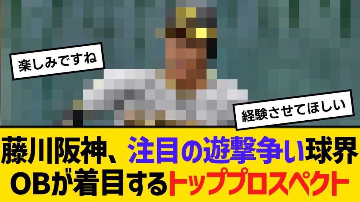 藤川阪神、注目の遊撃争い　球界OBが着目するトッププロスペクト　【ネットの反応】【反応集】