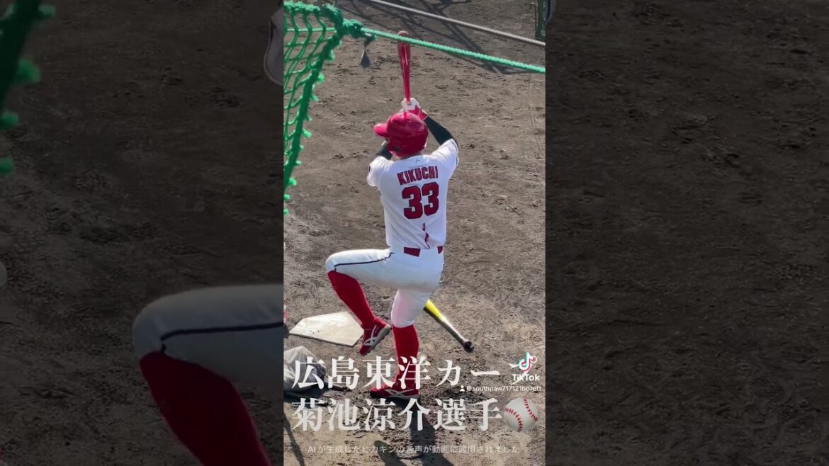 キャンプは楽しい #野球 #camp #spring #sports #スポーツ #広島東洋カープ #宮崎県 #baseball #batting #プロ野球 #バッティング #プロ野球選手 #宮崎