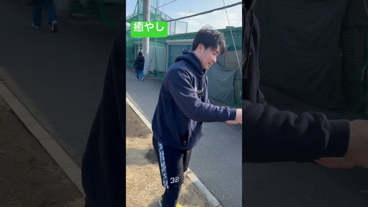 松本直樹捕手の笑顔って癒やされる！サインシュシュって。ヤクルトスワローズ
