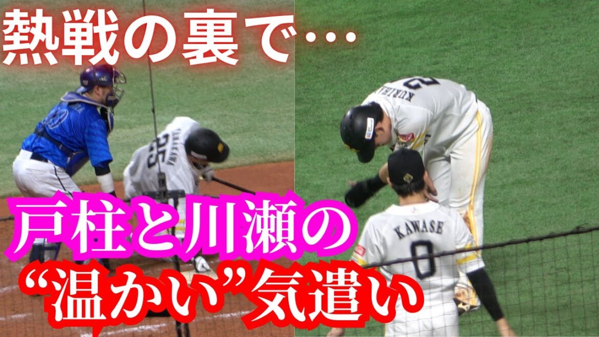 戸柱恭孝が山川穂高を気遣う！栗原陵矢を川瀬晃が気遣う！「選手の人柄が滲み出た瞬間」福岡ソフトバンクホークスvs横浜DeNAベイスターズ【プロ野球】スポーツマンシップ炸裂シーン