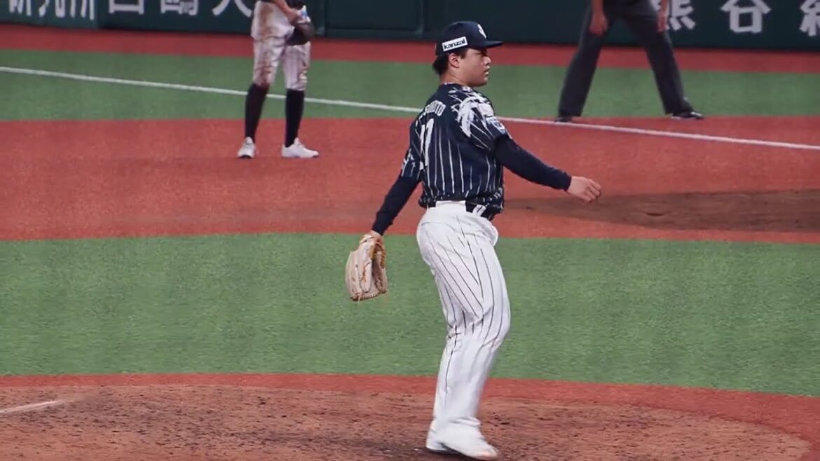 2024.08.17 オイシックス新潟-埼玉西武 #松本航 投球シーン (ベルーナドーム)