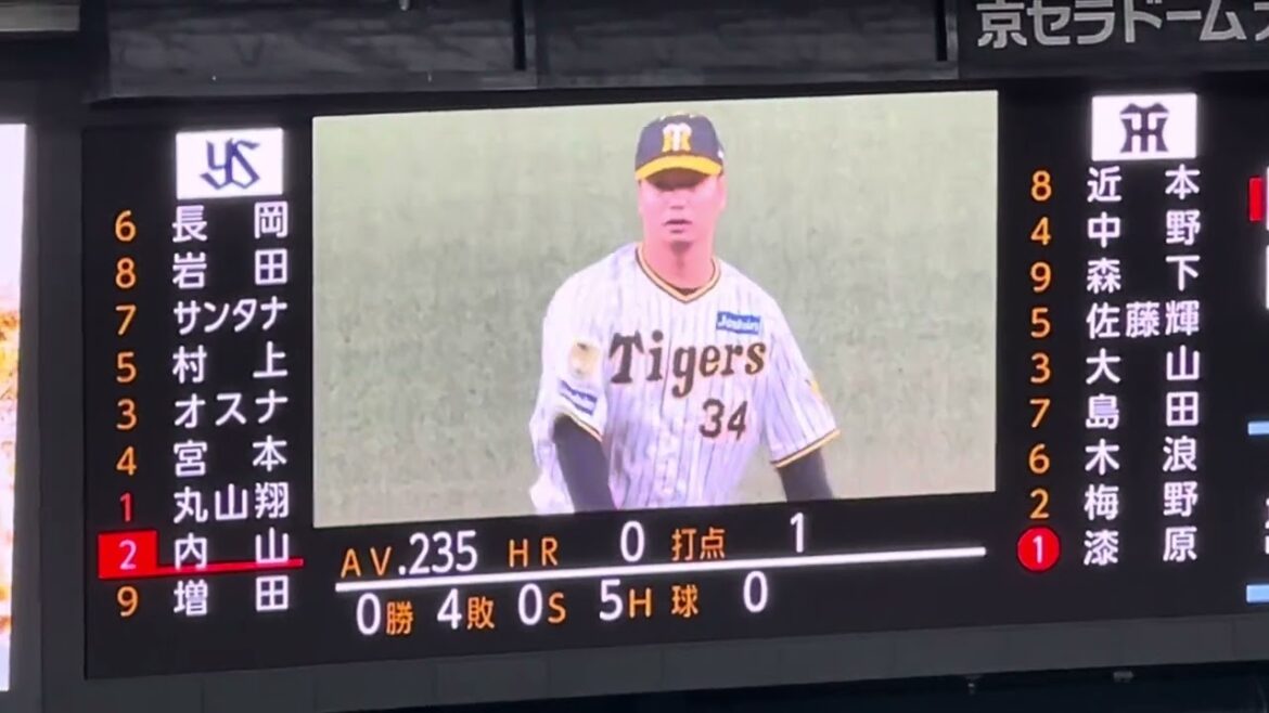 阪神 漆原投手登場 阪神 漆原投手登場