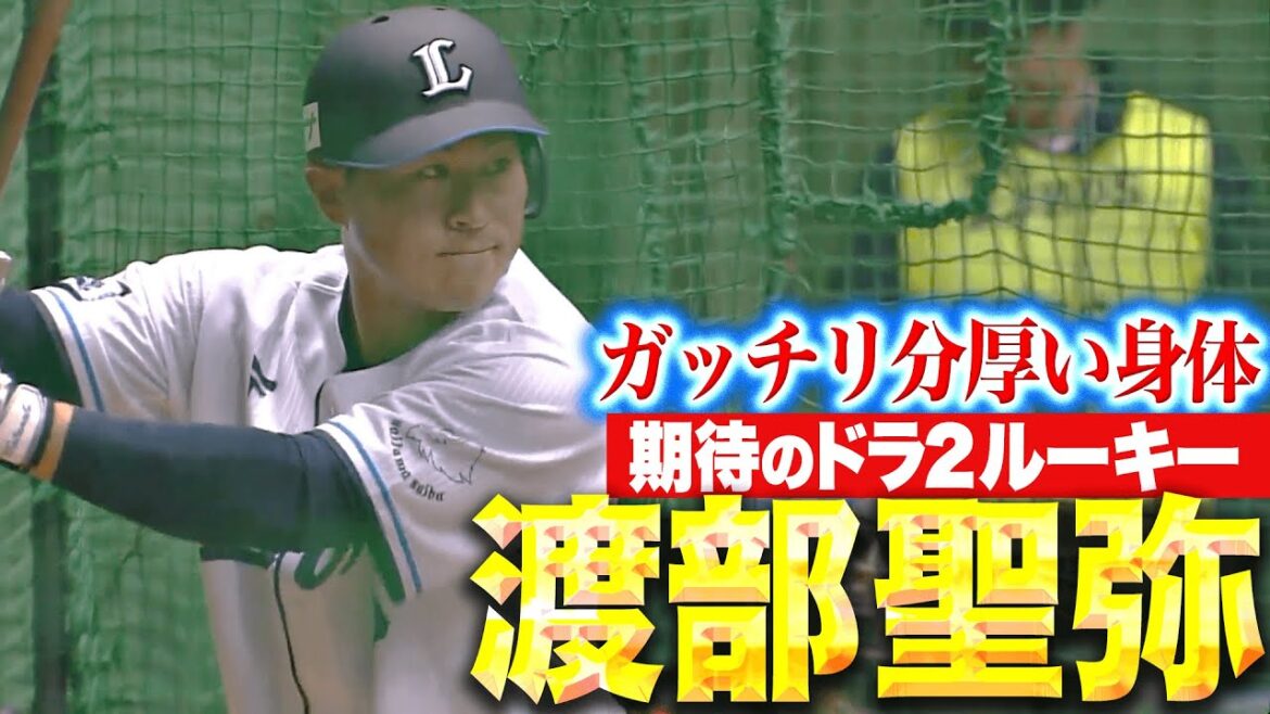 【ベッセイ…!?】渡部聖弥『ルーキーらしからぬ身体の分厚さ…狙うはトリプルスリー!!』