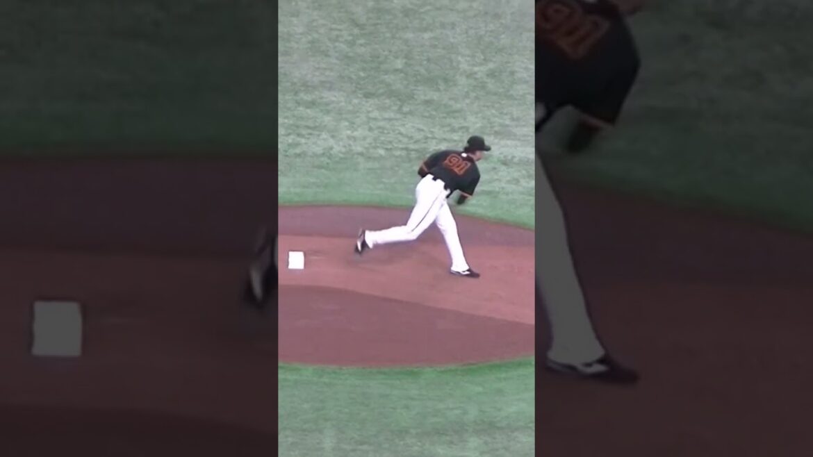 ジャイアンツ堀田賢慎の投球フォーム【 読売ジャイアンツ対 広島カープ2024年4月13日】