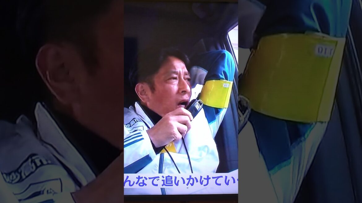 #箱根駅伝 青山学院大学原監督「みんなでおいかけていくぞ」2区の2位集団に檄を飛ばす